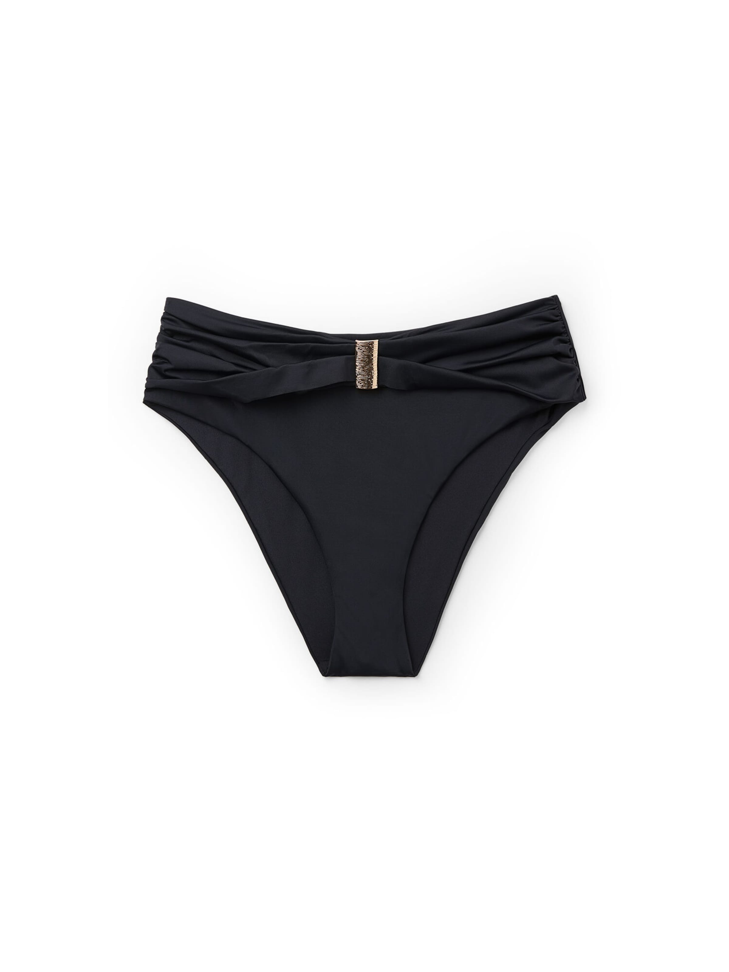 CALZEDONIA BIKINI HOSEN in Schwarz: Vorderseite