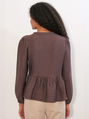 Bigdart Blouse in Brown