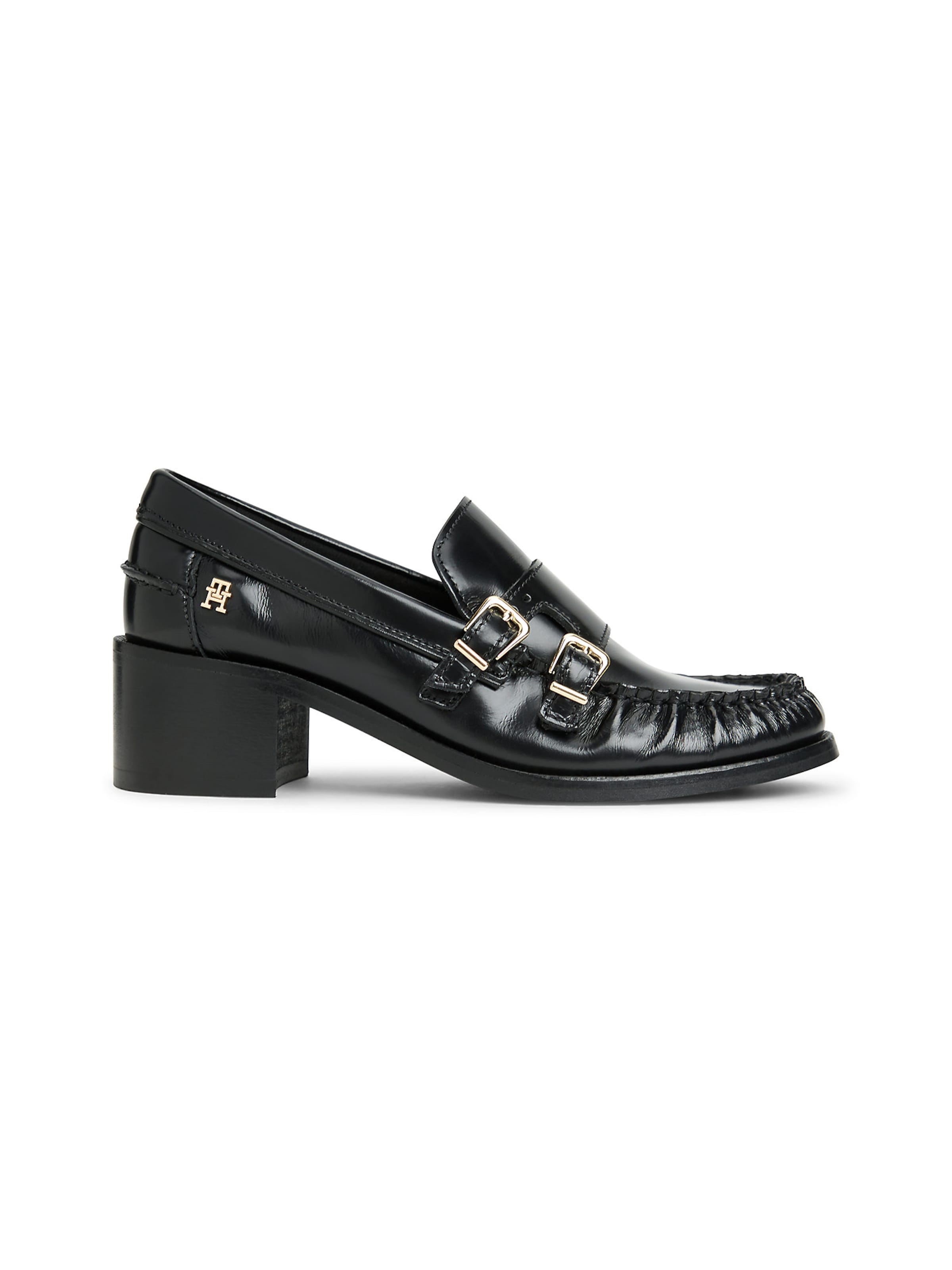 TOMMY HILFIGER Pumps met hoge voorkant in Zwart