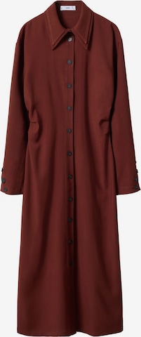 Robe MANGO en marron : devant