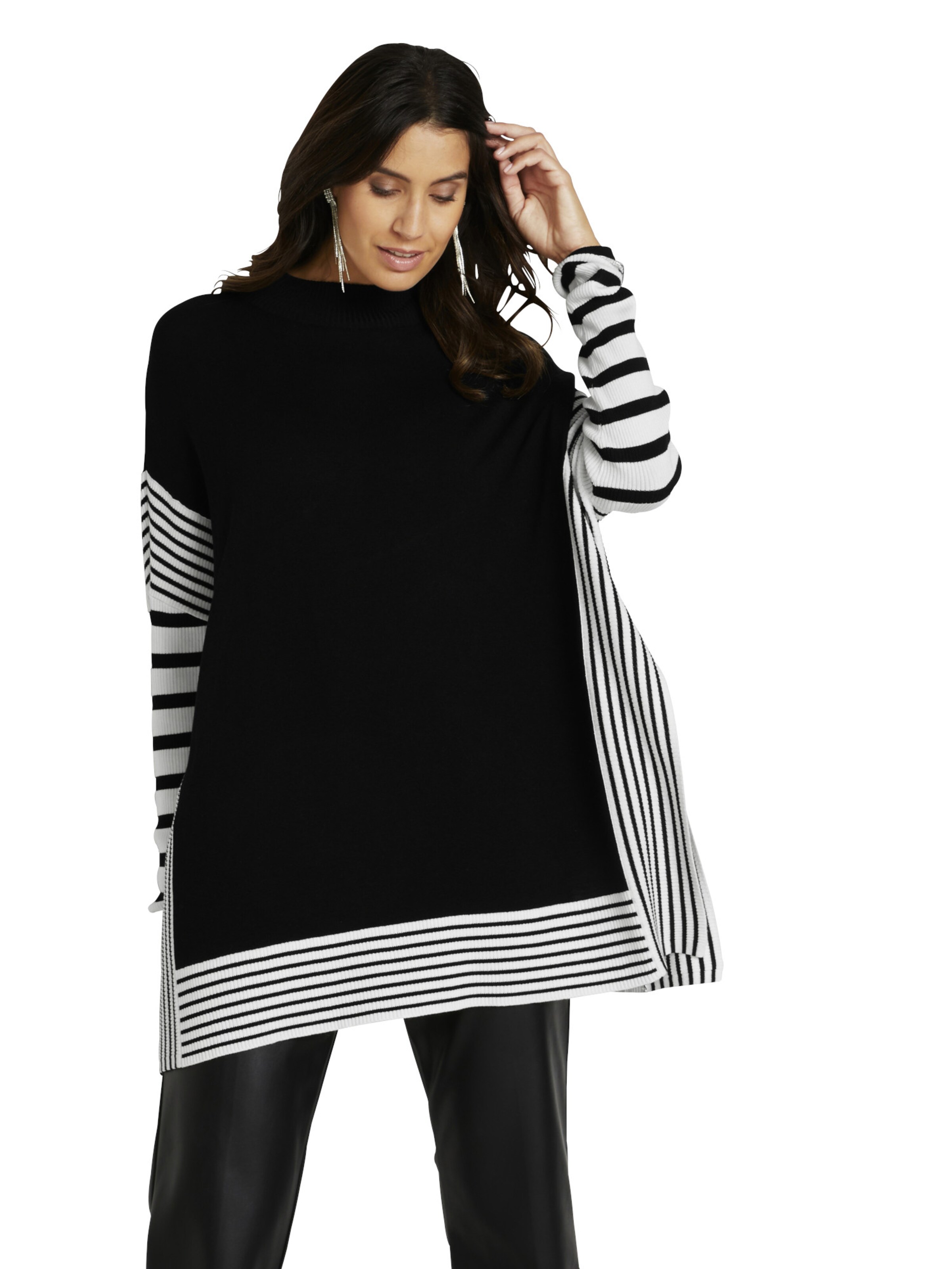 bonprix Pullover in Schwarz: Vorderseite