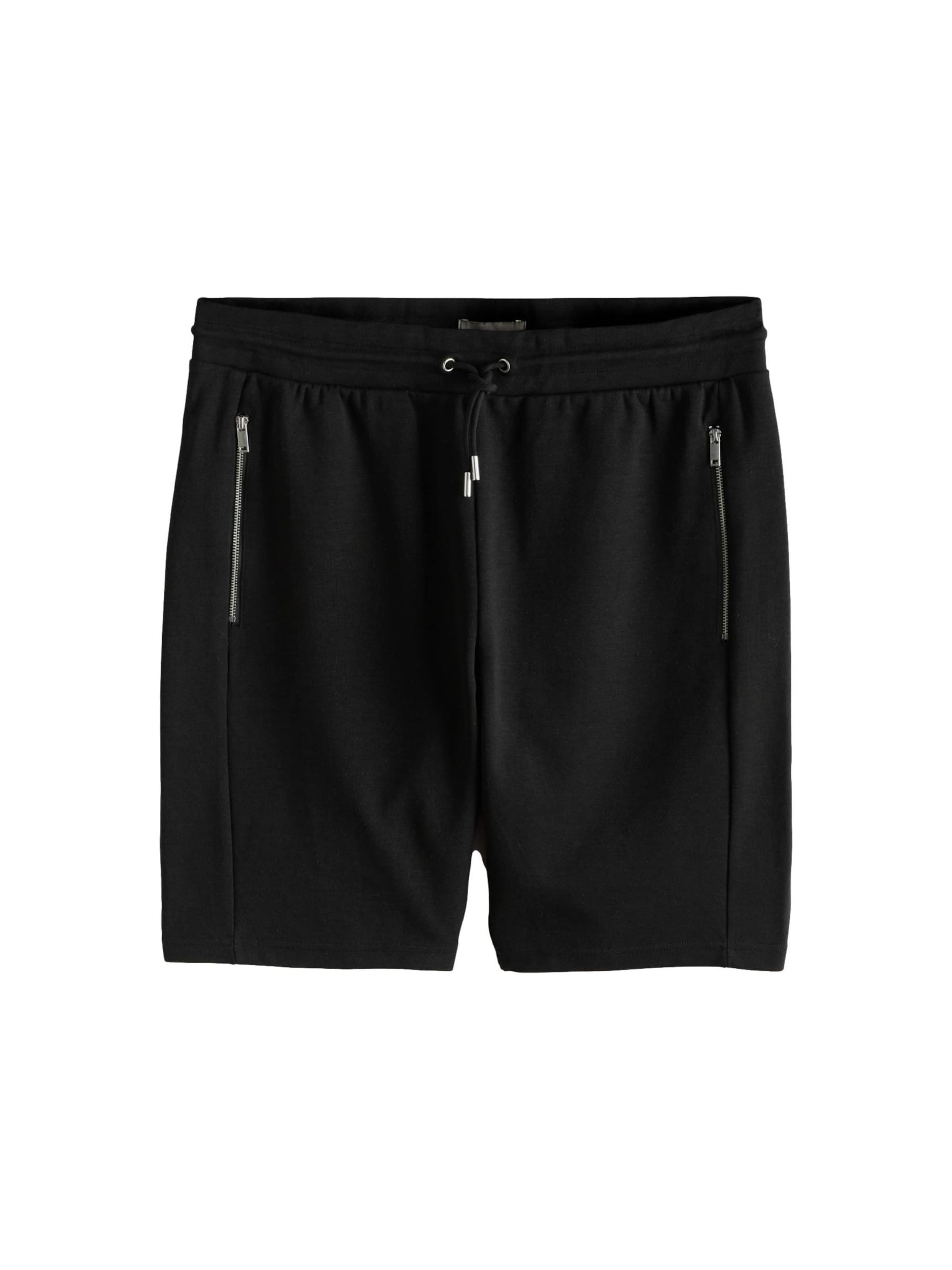 Next Slimfit Broek in Zwart: voorkant