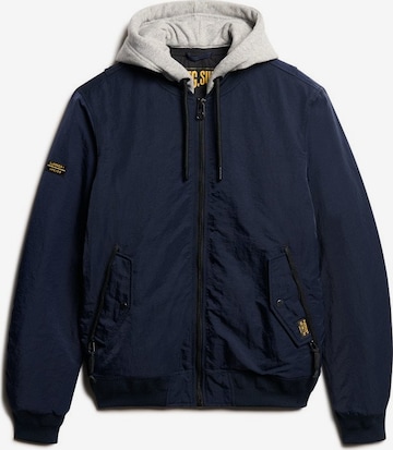 Giacca di mezza stagione 'MA1' di Superdry in blu: frontale