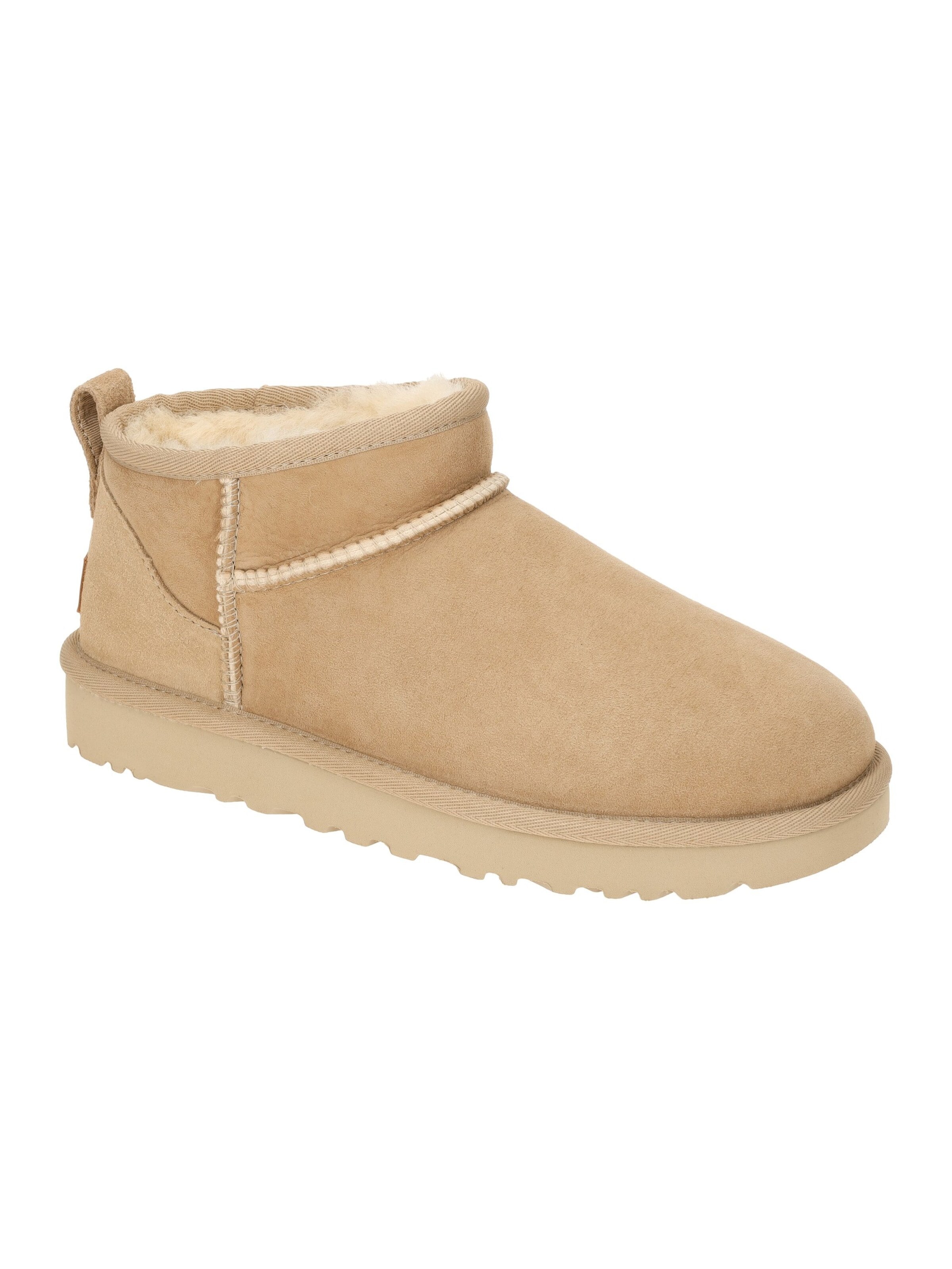 UGG Boots 'UGG Classic Ultra Mini Stiefelette sand beige'‌‌‌‌‌‌ in Beige: Vorderseite