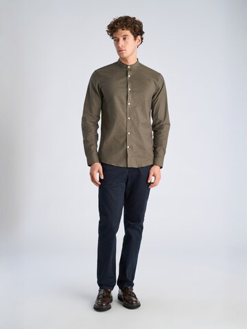 Regular fit Camicia di Lindbergh in verde