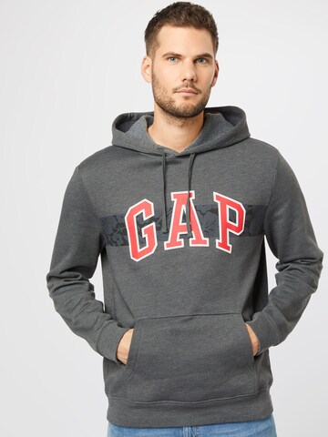 Sweat-shirt GAP en gris : devant