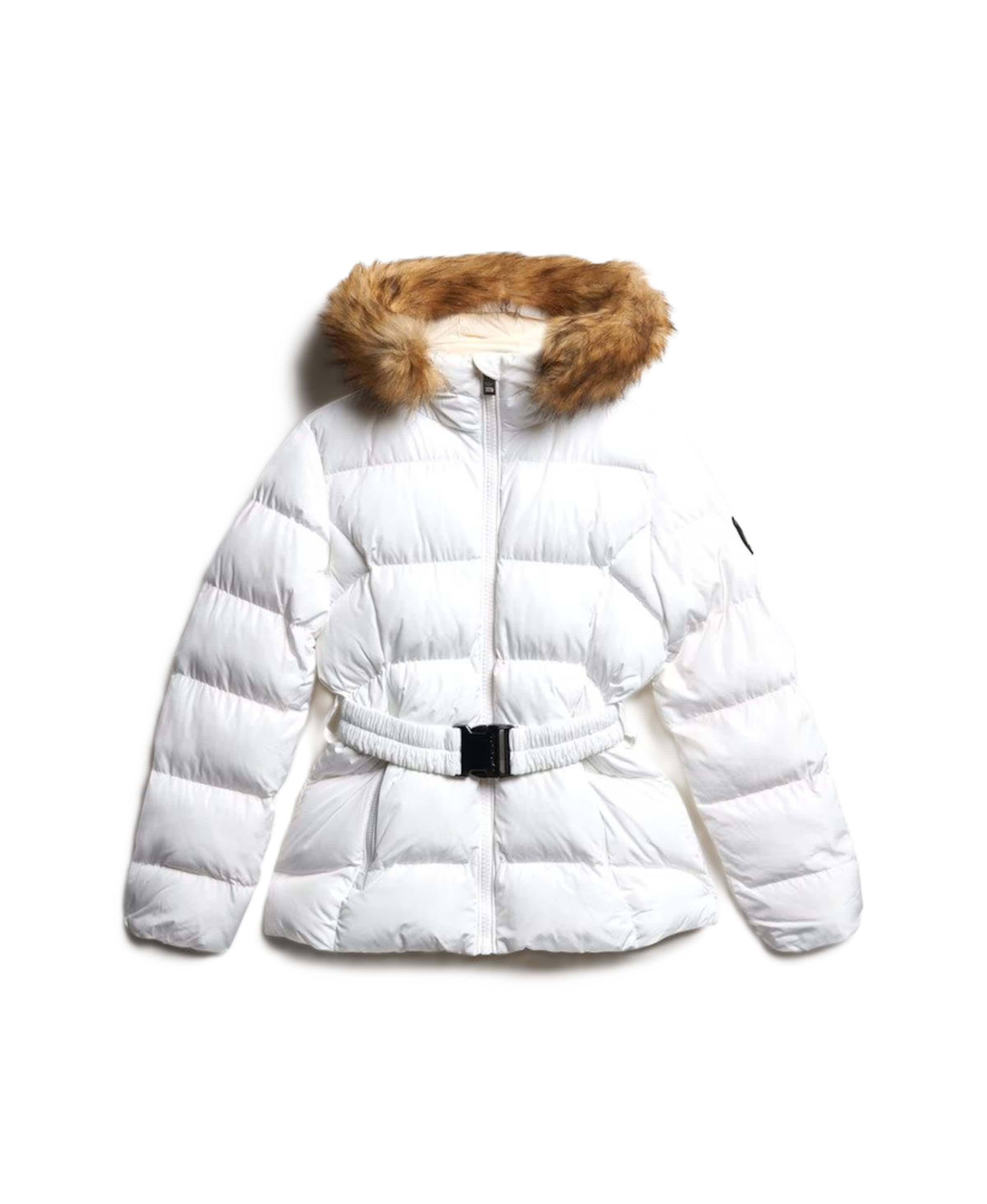 Superdry & Co Zimná bunda 'Fuji' - Biela: predná strana