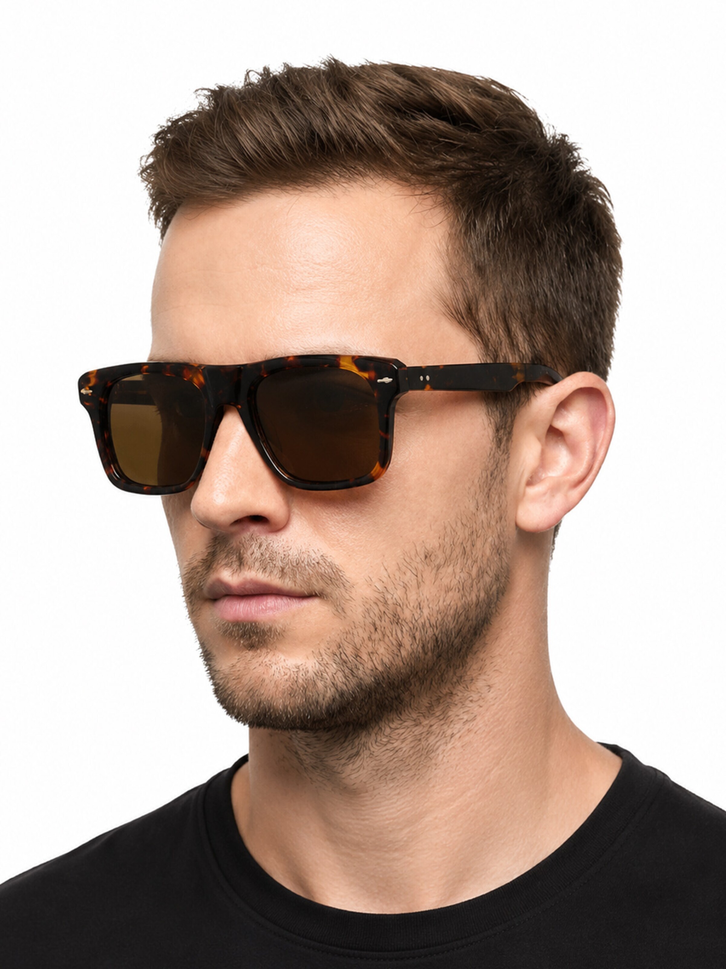 Lunettes de soleil 'Crawier' VEYREY en marron