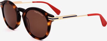 Occhiali da sole 'ST5017' di Sergio Tacchini in marrone: frontale