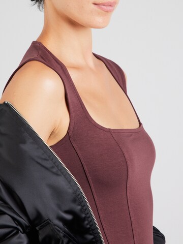WEEKDAY Top 'Elin' - Červená