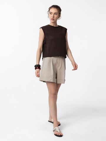 Antioch Top 'Patrizia' in Bruin