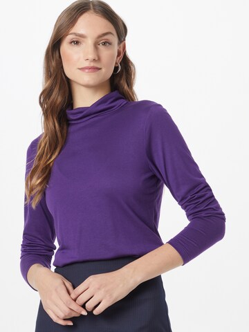 COMMA Shirt in Purple: front