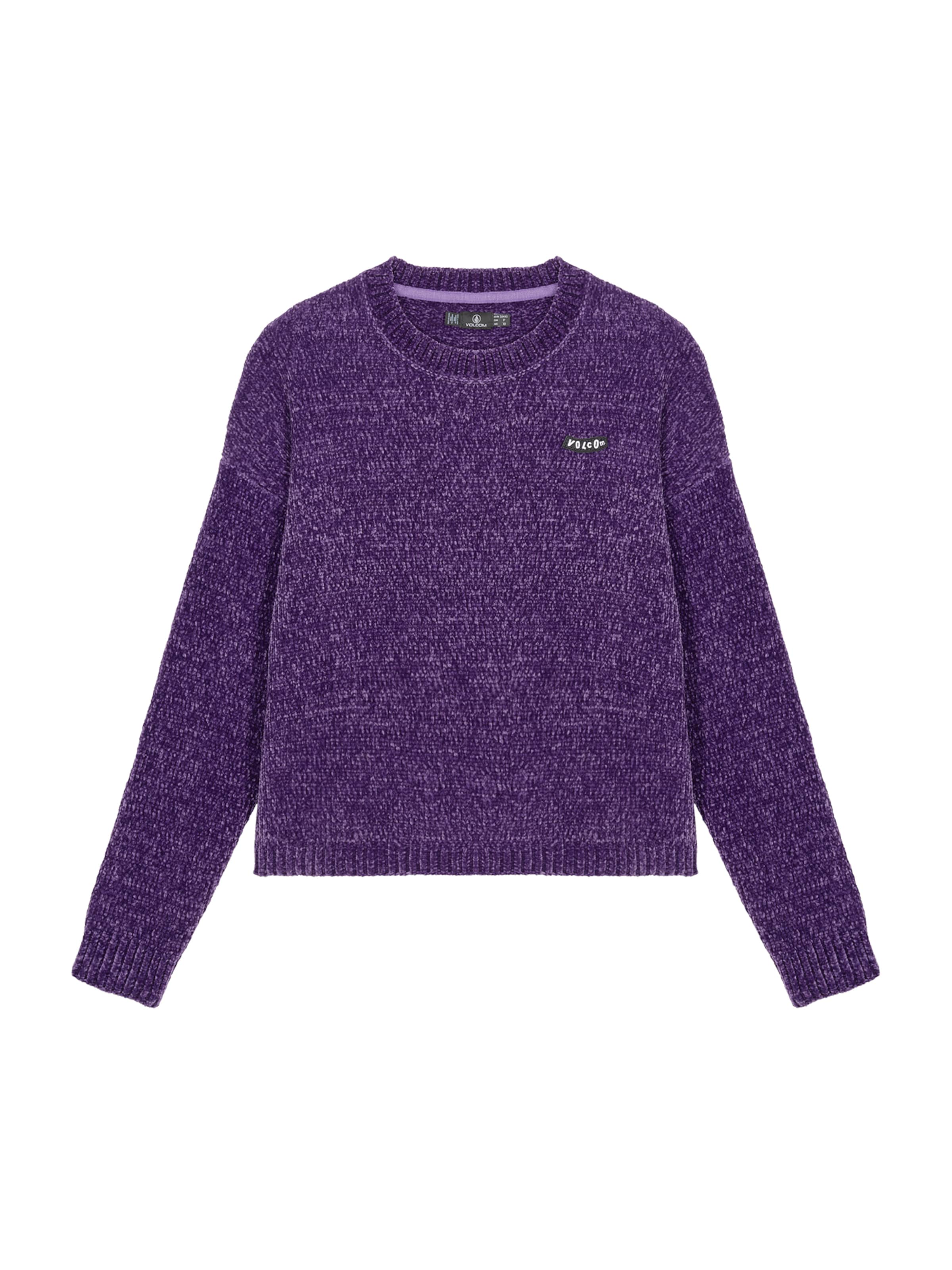 Pull-over 'BUBBLE TEASE' Volcom en violet : devant