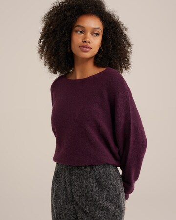 WE Fashion Pullover i rød: forside