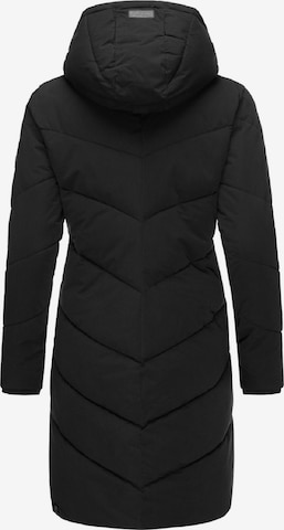 Ragwear Wintermantel 'Rebelka II Intl.' in Schwarz