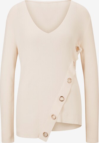 Pullover di Rick Cardona by heine in beige: frontale