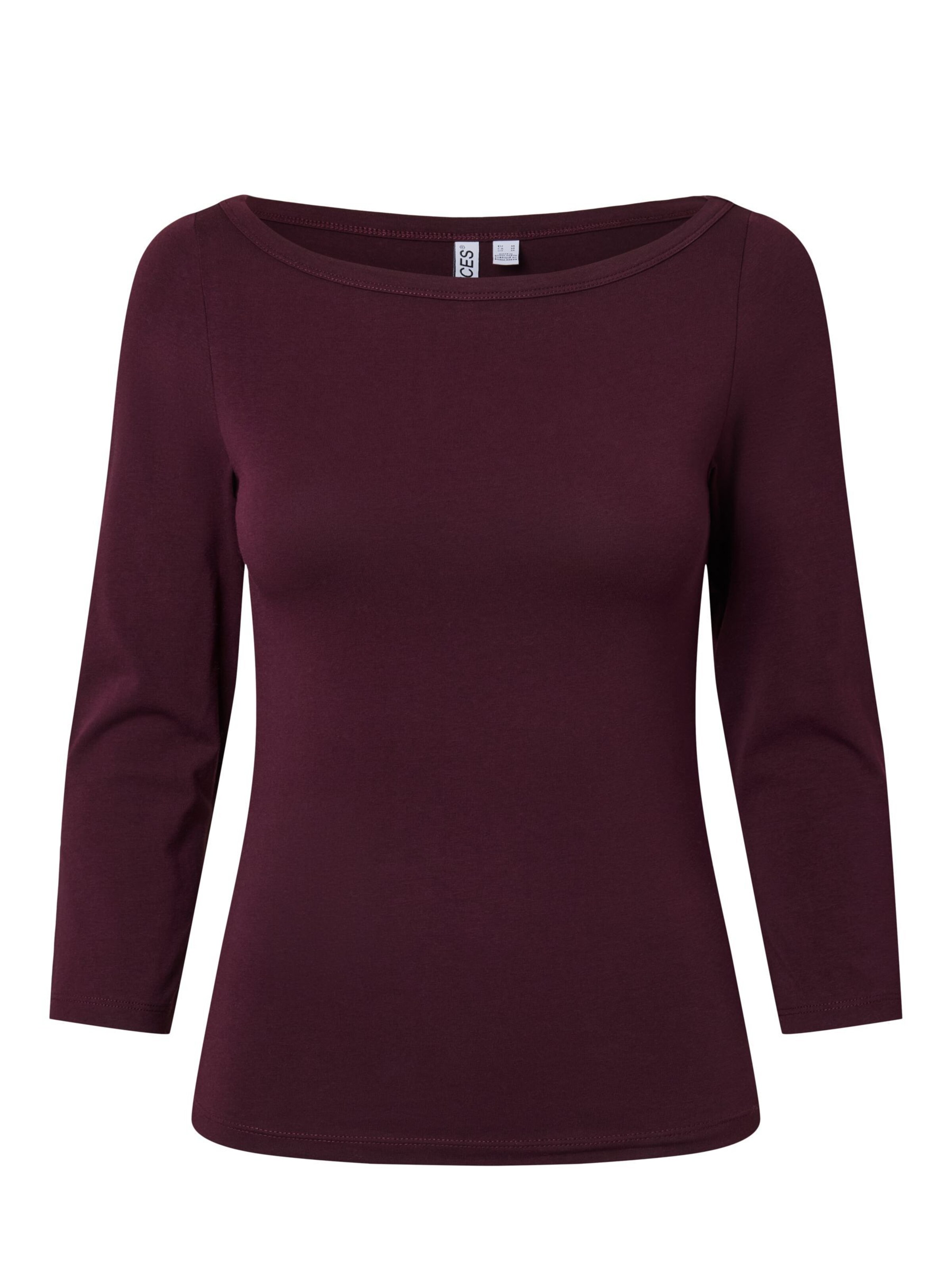 PIECES Shirt 'PCPhoebe' in Red: front