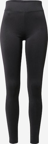 HUGO Red Skinny Leggings in Black: front