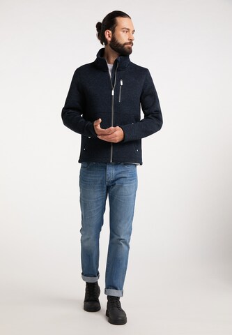 ICEBOUND Fleece jas in Blauw