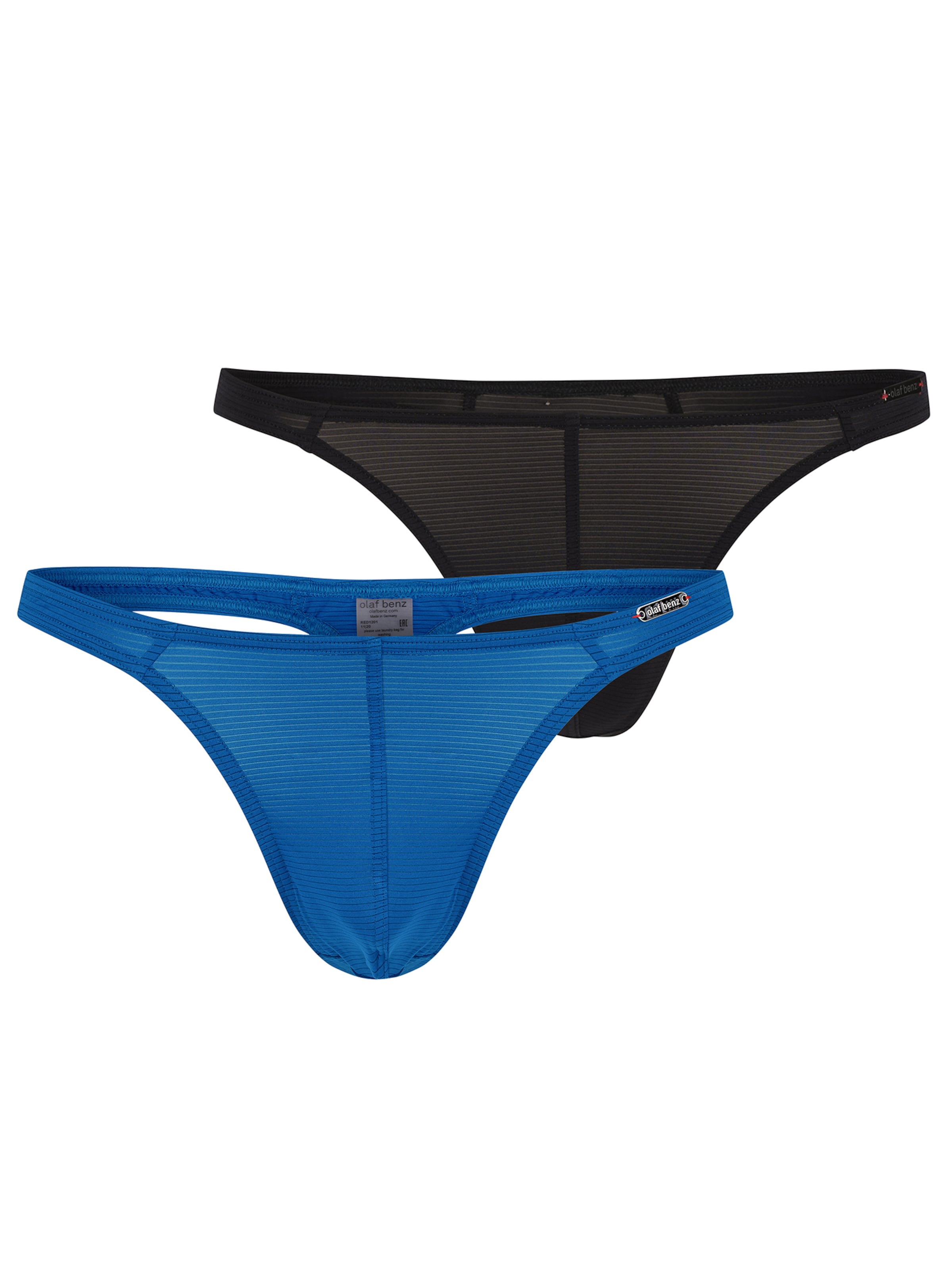 Olaf Benz String ' RED1201 Ministring ' in Blau: Vorderseite