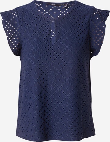 VERO MODA Bluse 'TASSA' in Blau: predná strana