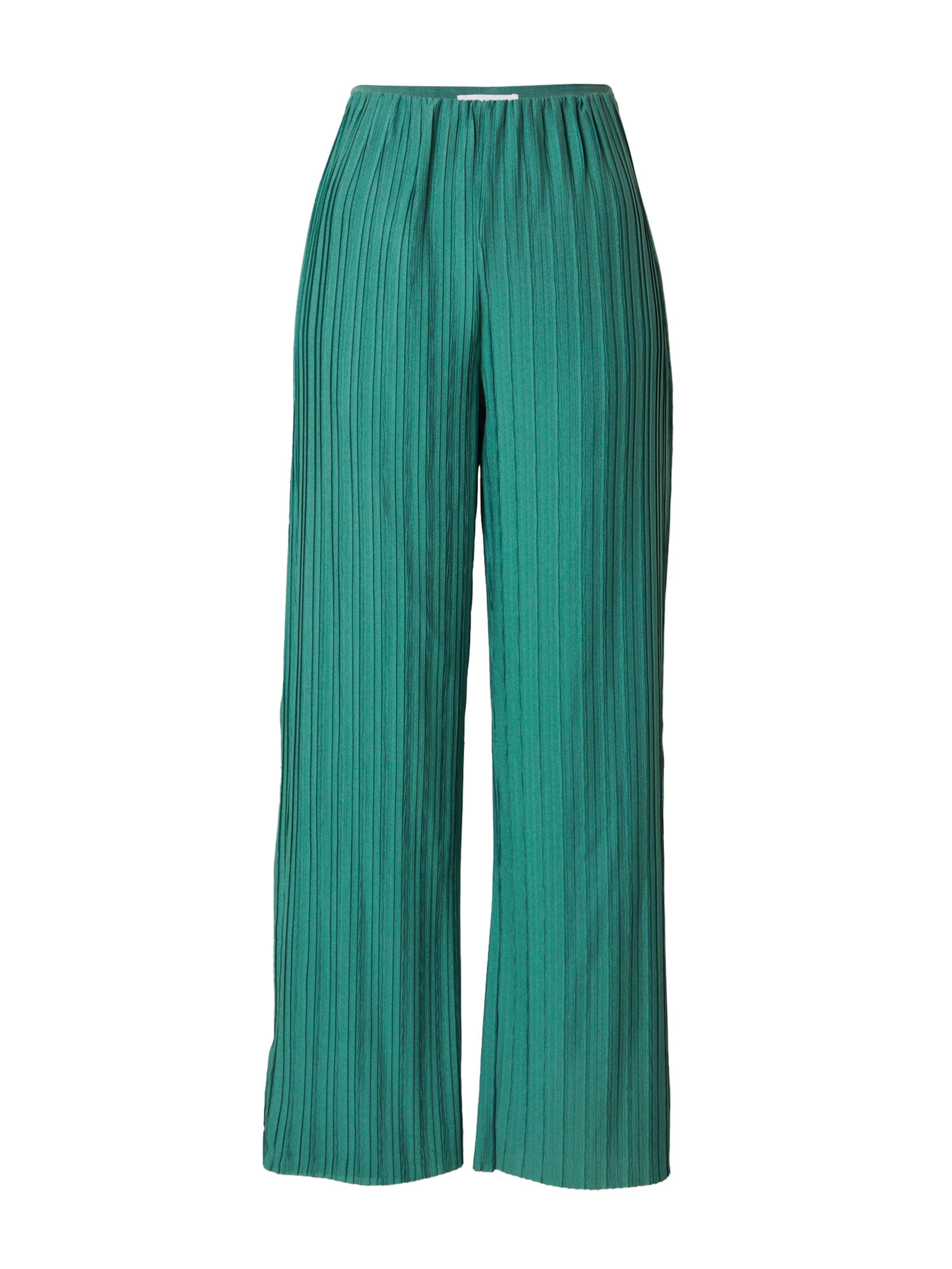 Wide leg Pantaloni &#x27;Melisa&#x27; de la EDITED pe verde: față