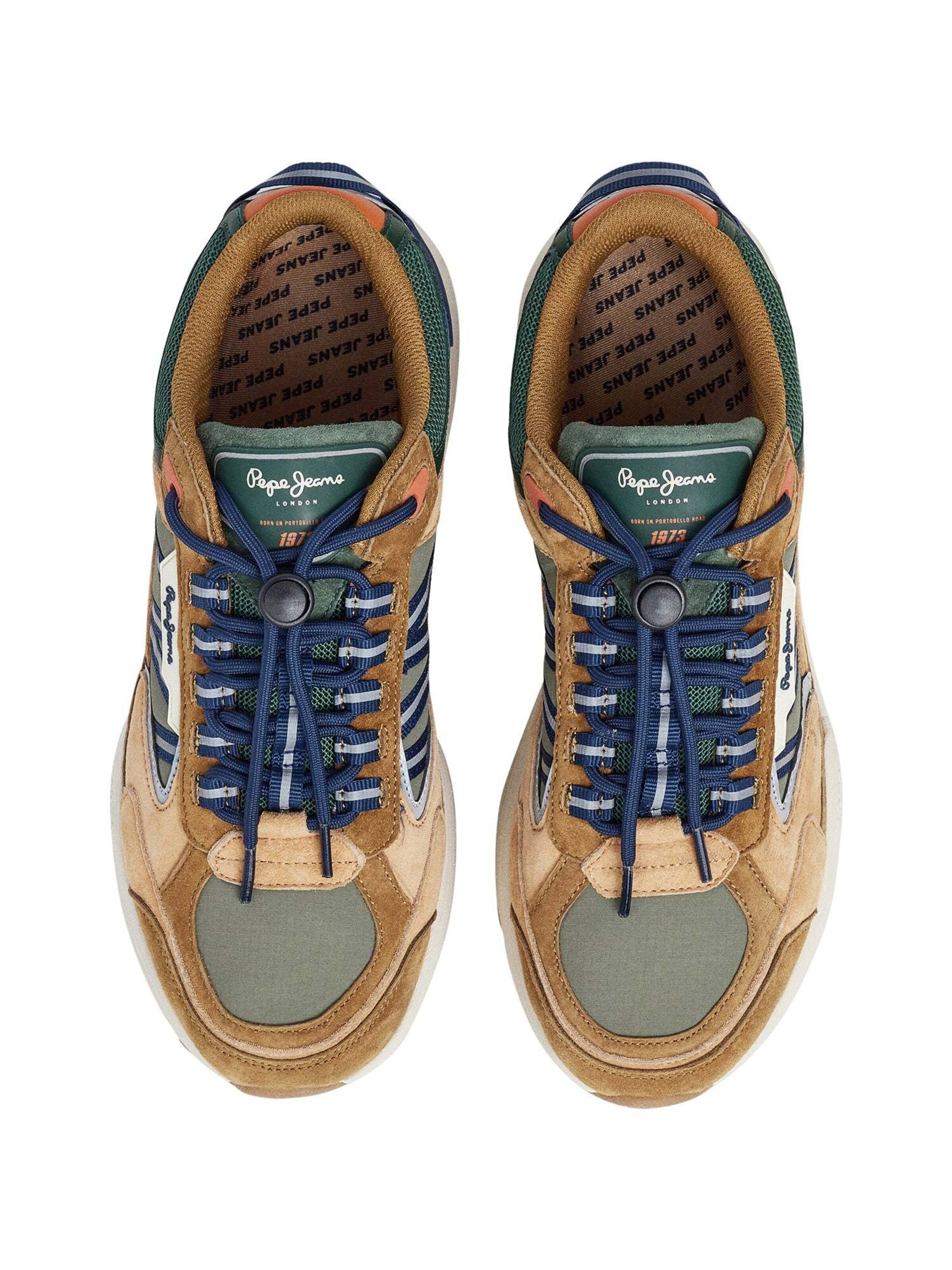 Baskets basses 'Darren Earth' Pepe Jeans en marron