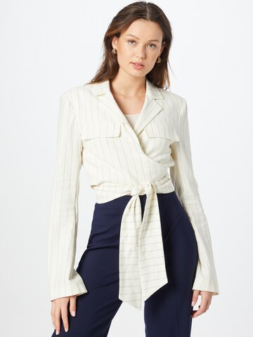 Gina Tricot Blazers 'Amber' in Beige: voorkant