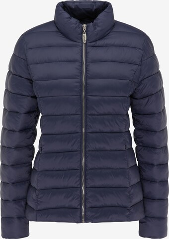 usha BLUE LABEL Winter Jacket in Blue: front