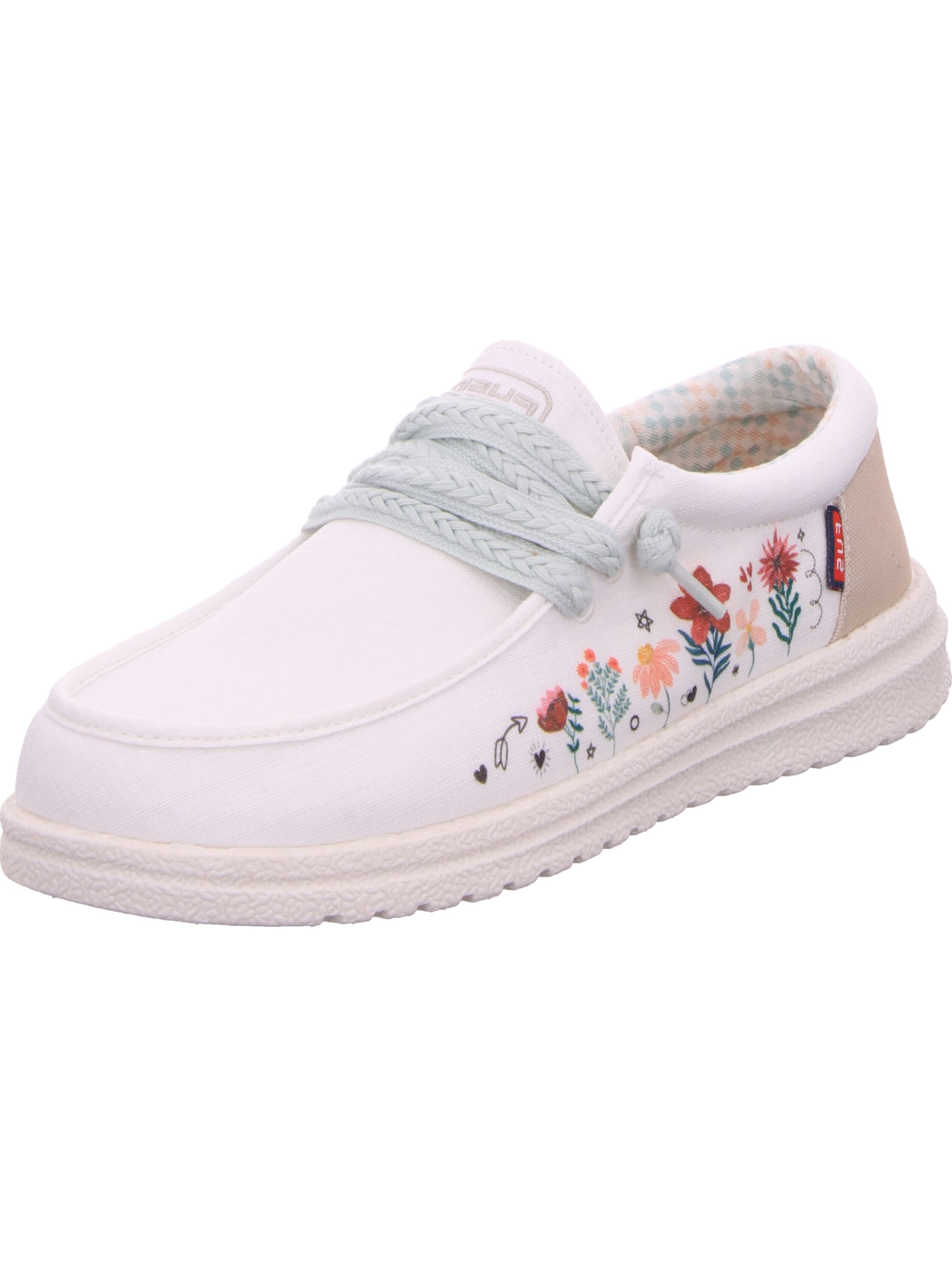 Fusion Mokassin 'Emma' in Weiß: Vorderseite