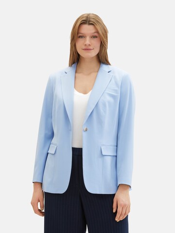 Tom Tailor Women + Blazer in Blue: front