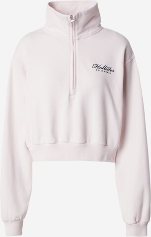 HOLLISTER Sweatshirt in Purple: front