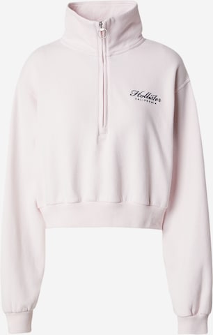 HOLLISTER - Sweatshirt em roxo: frente