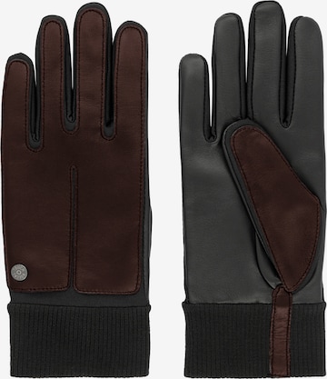 Roeckl Full Finger Gloves 'Kopenhagen' in Brown: front