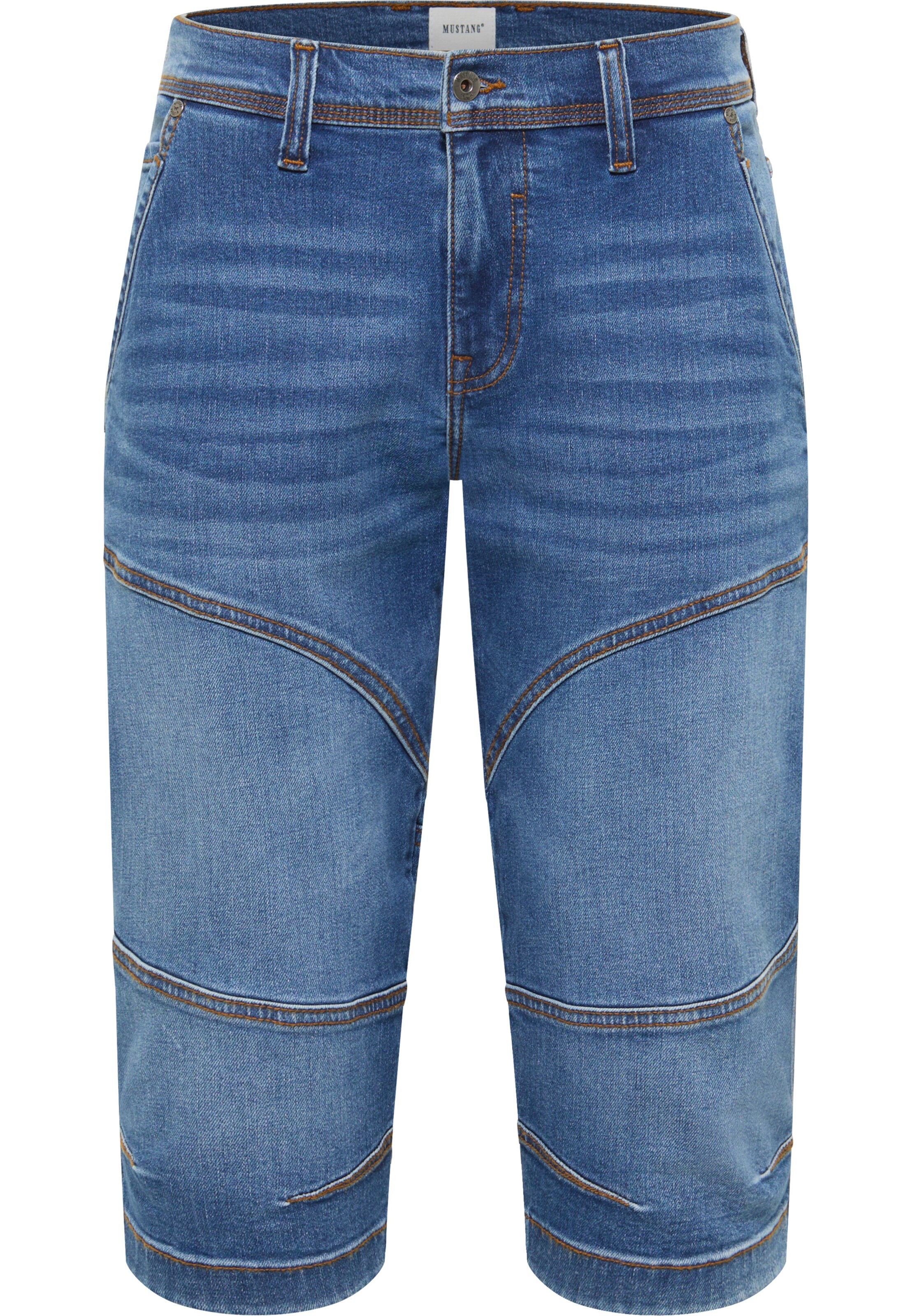 MUSTANG Shorts in Blau: Vorderseite