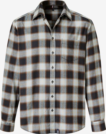 PADDOCKS Regular fit Button Up Shirt in Grey: front