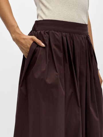 OBJECT Skirt 'OBJPaige' in Brown