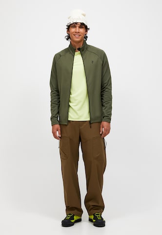 Veste en polaire PEAK PERFORMANCE en vert