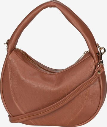 LANCASTER Handbag ' Foulonne Cerceau ' in Brown