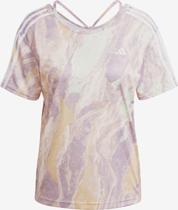 ADIDAS PERFORMANCE - Camiseta funcional 'Move for the Planet' en beige: frente