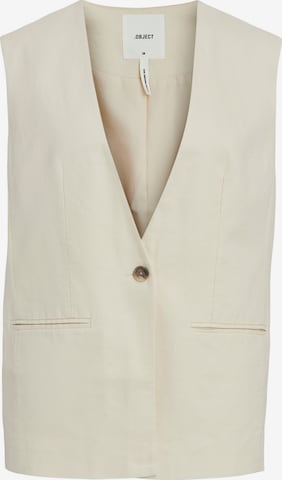 OBJECT Suit Vest 'Fippi' in Beige: front