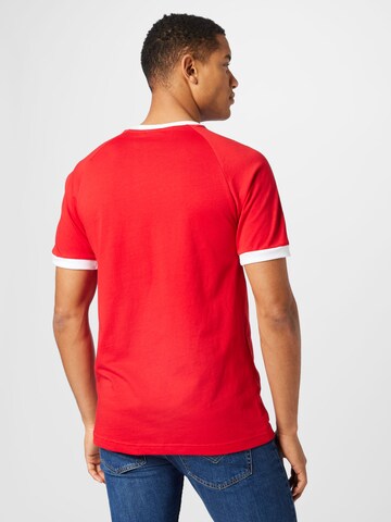 ADIDAS ORIGINALS Shirt 'Adicolor Classics' in Rood