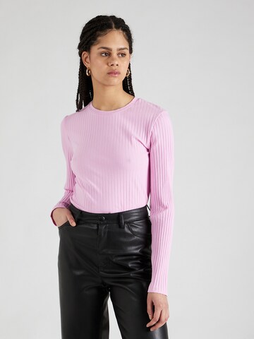 rozā PIECES T-Krekls 'SAFI': no priekšpuses