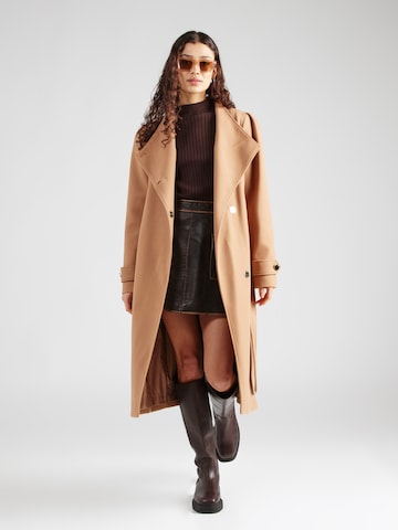 River Island Overgangsfrakke 'FALL AWAY' i brun