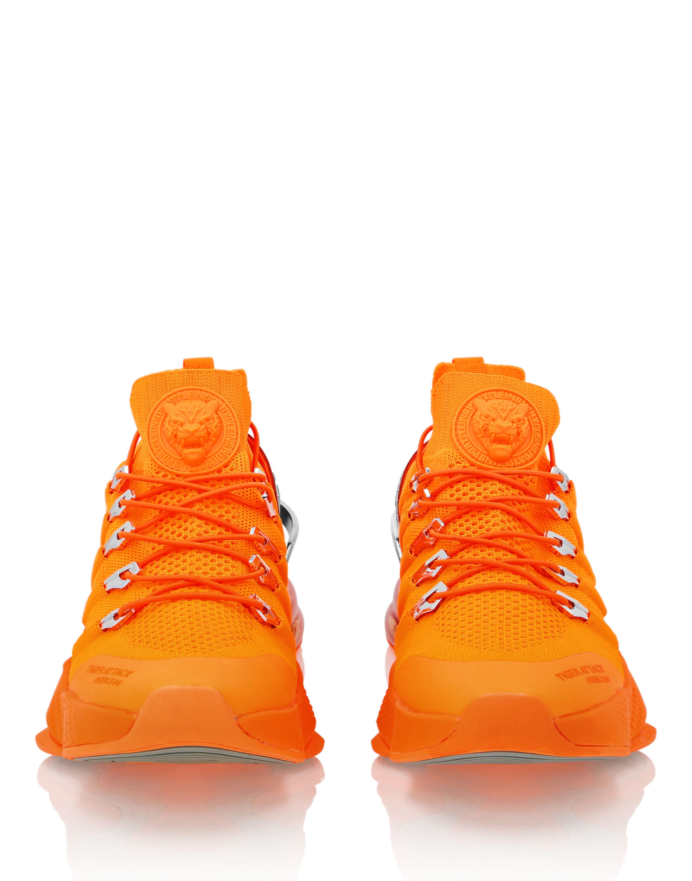 Sneaker bassa 'Tiger Attack//Gen.x.04' di Plein Sport in arancione