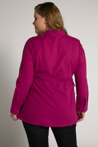 Ulla Popken Bluse (GOTS) in Pink