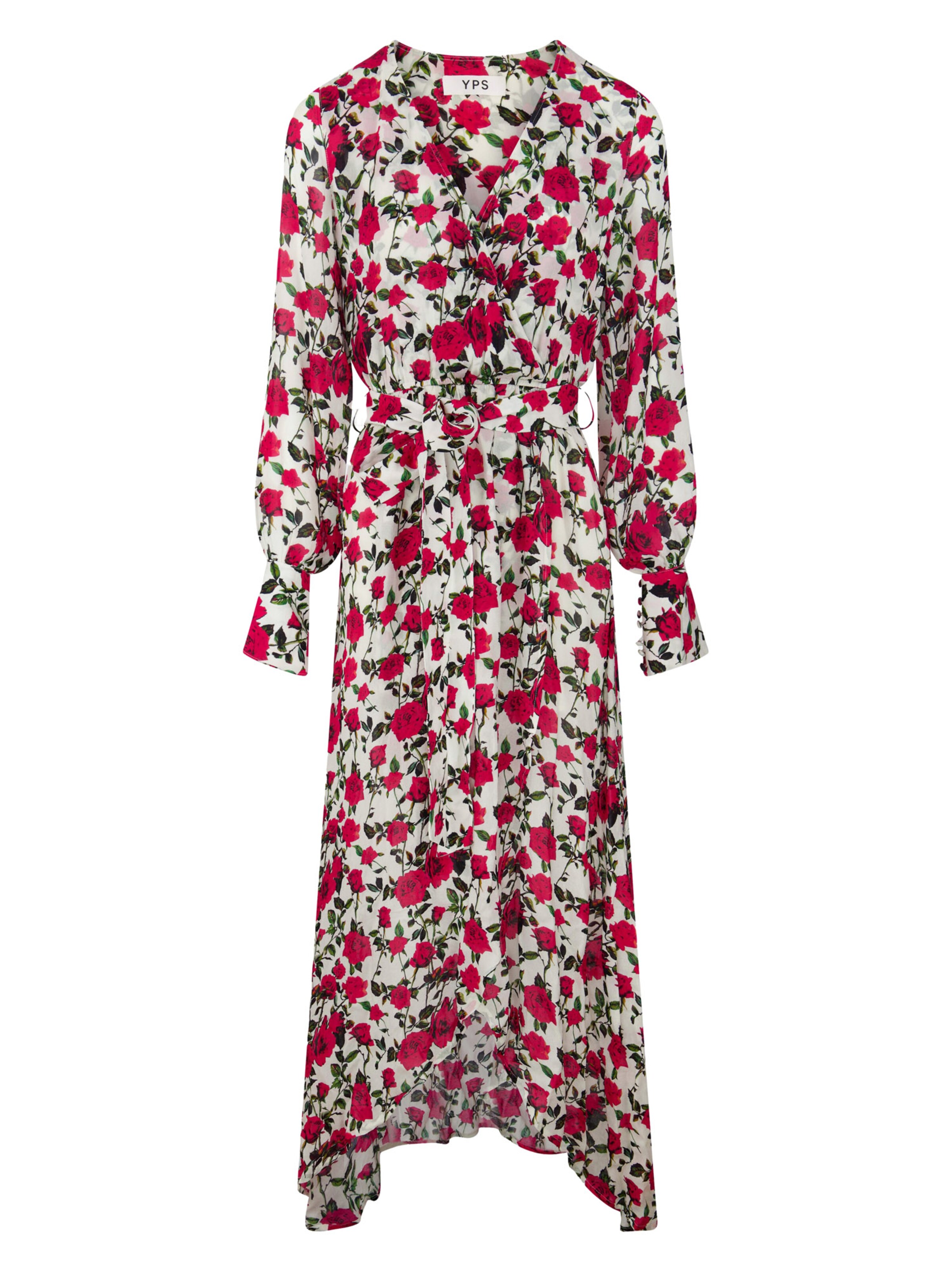 Young Poets Dress 'Felia' in White: front