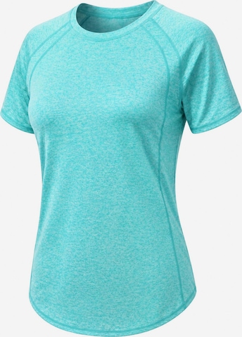 AOTTORI Sports Top in Blue: front