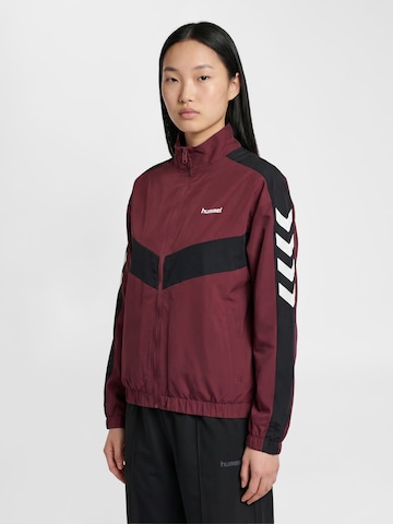 Hummel Athletic Sweatshirt in Red: front