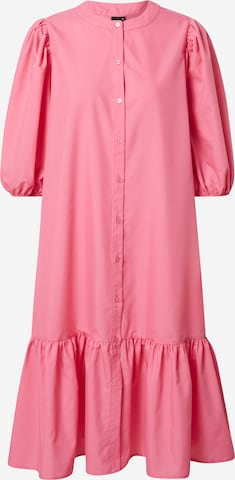 Gina Tricot Blousejurk 'Slogan' in Roze: voorkant